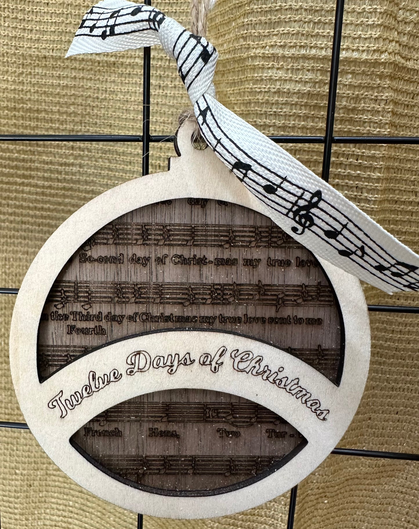 Sheet Music Ornaments
