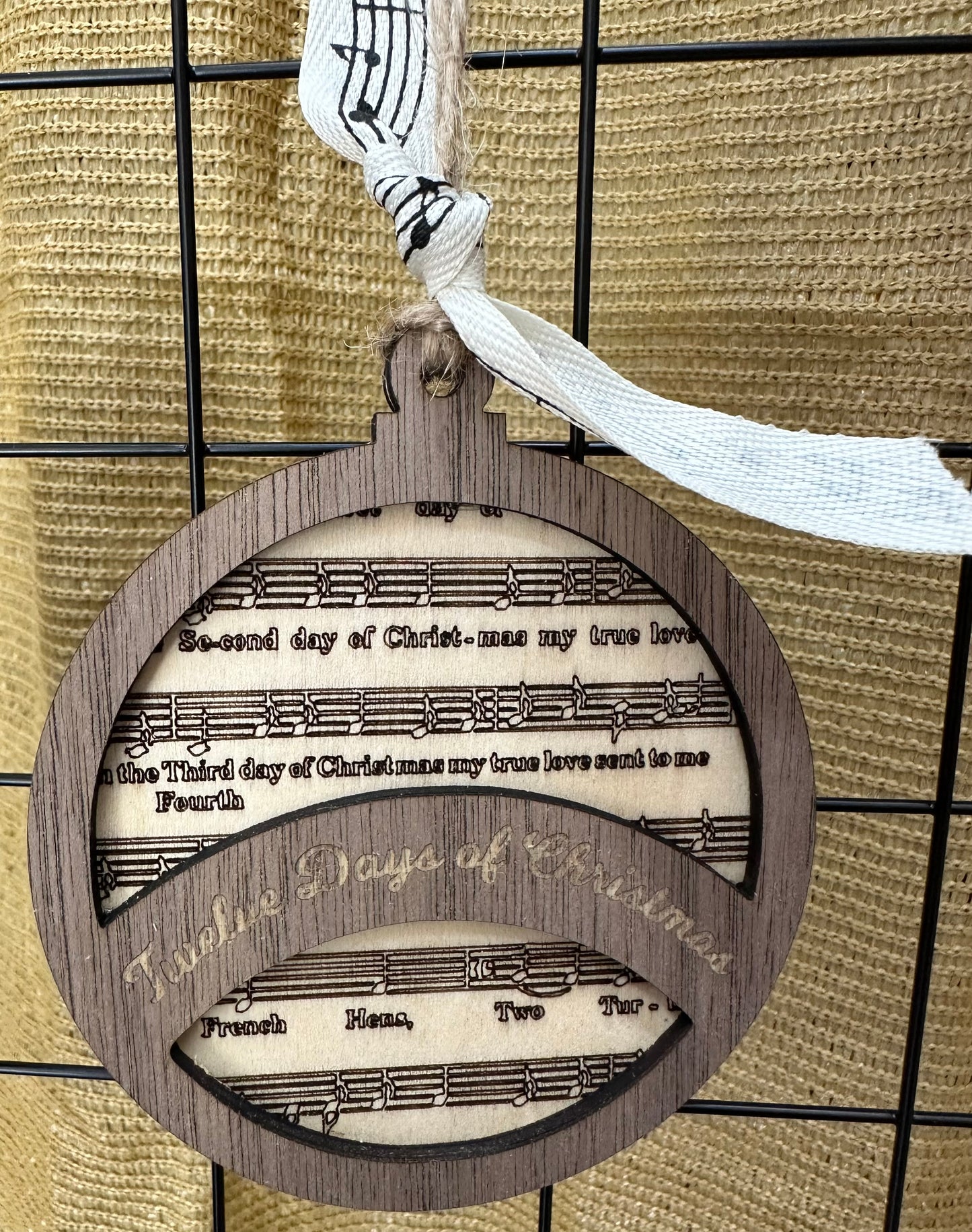 Sheet Music Ornaments