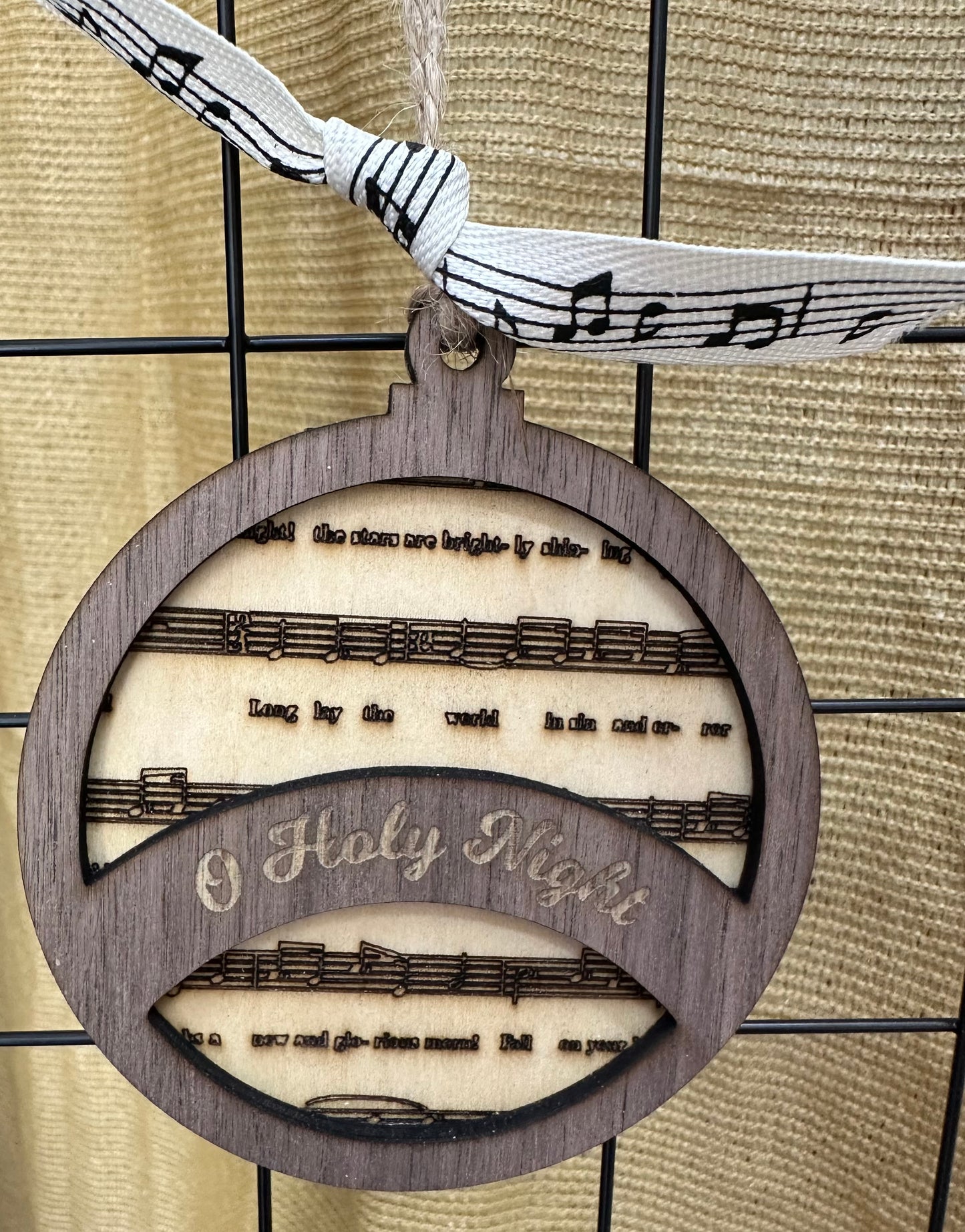 Sheet Music Ornaments