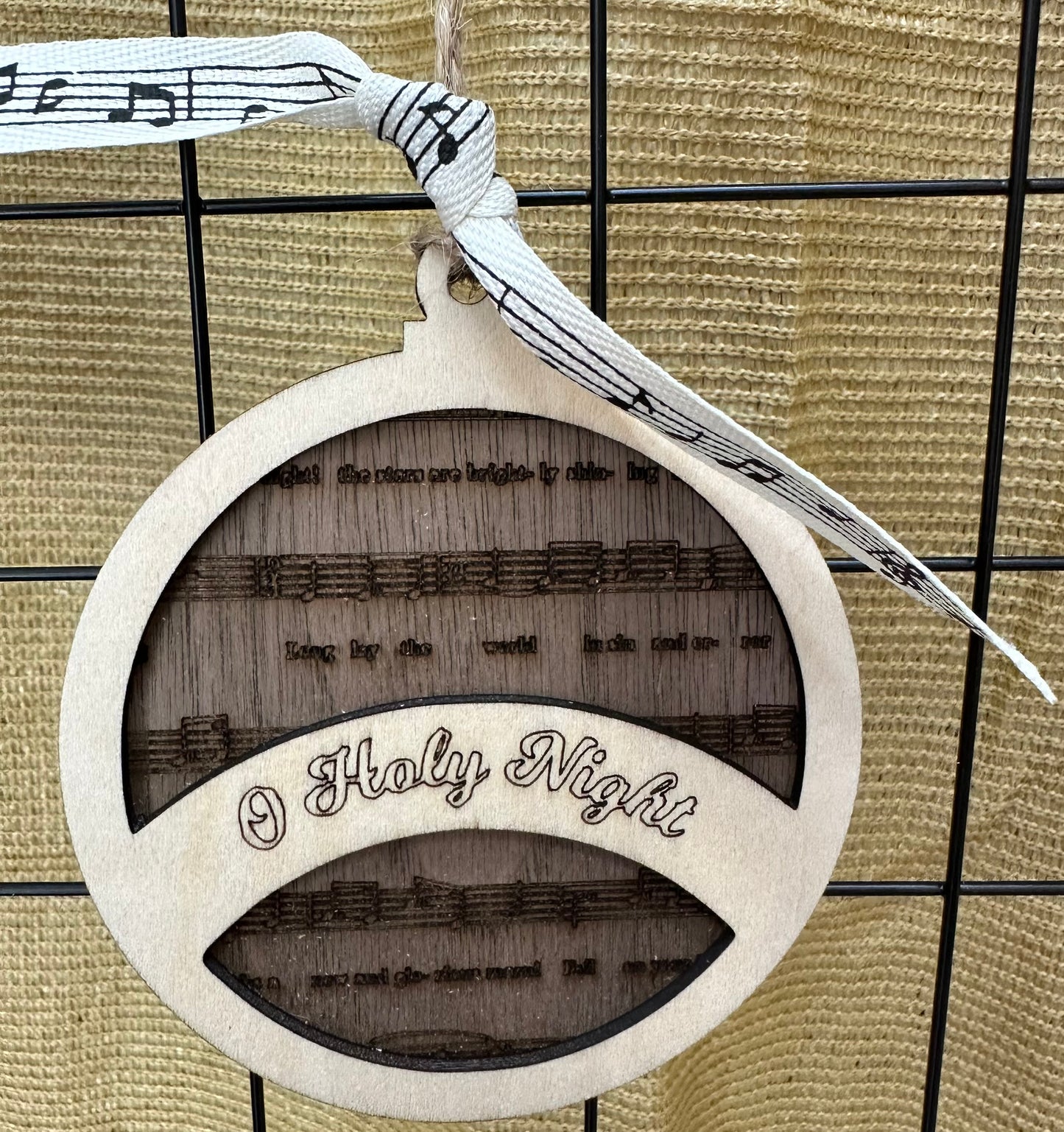 Sheet Music Ornaments