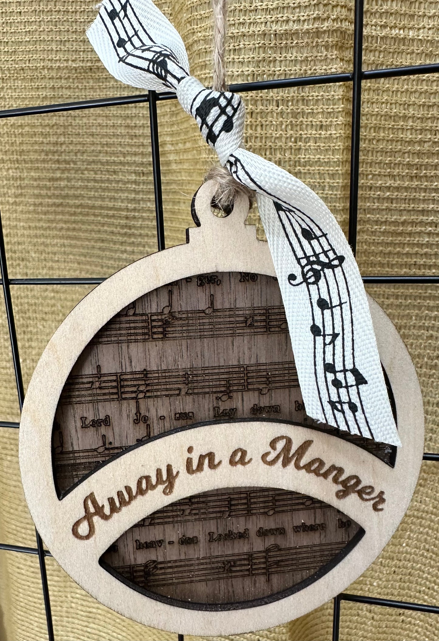 Sheet Music Ornaments