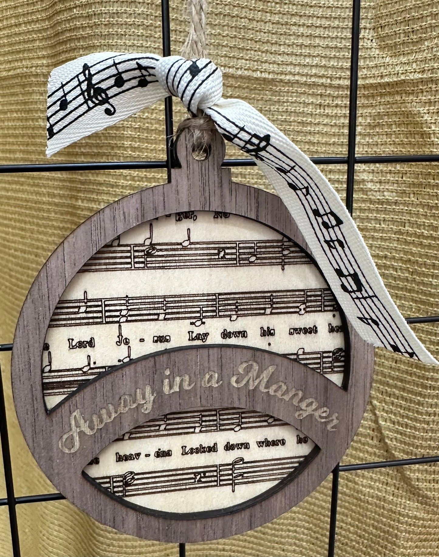 Sheet Music Ornaments