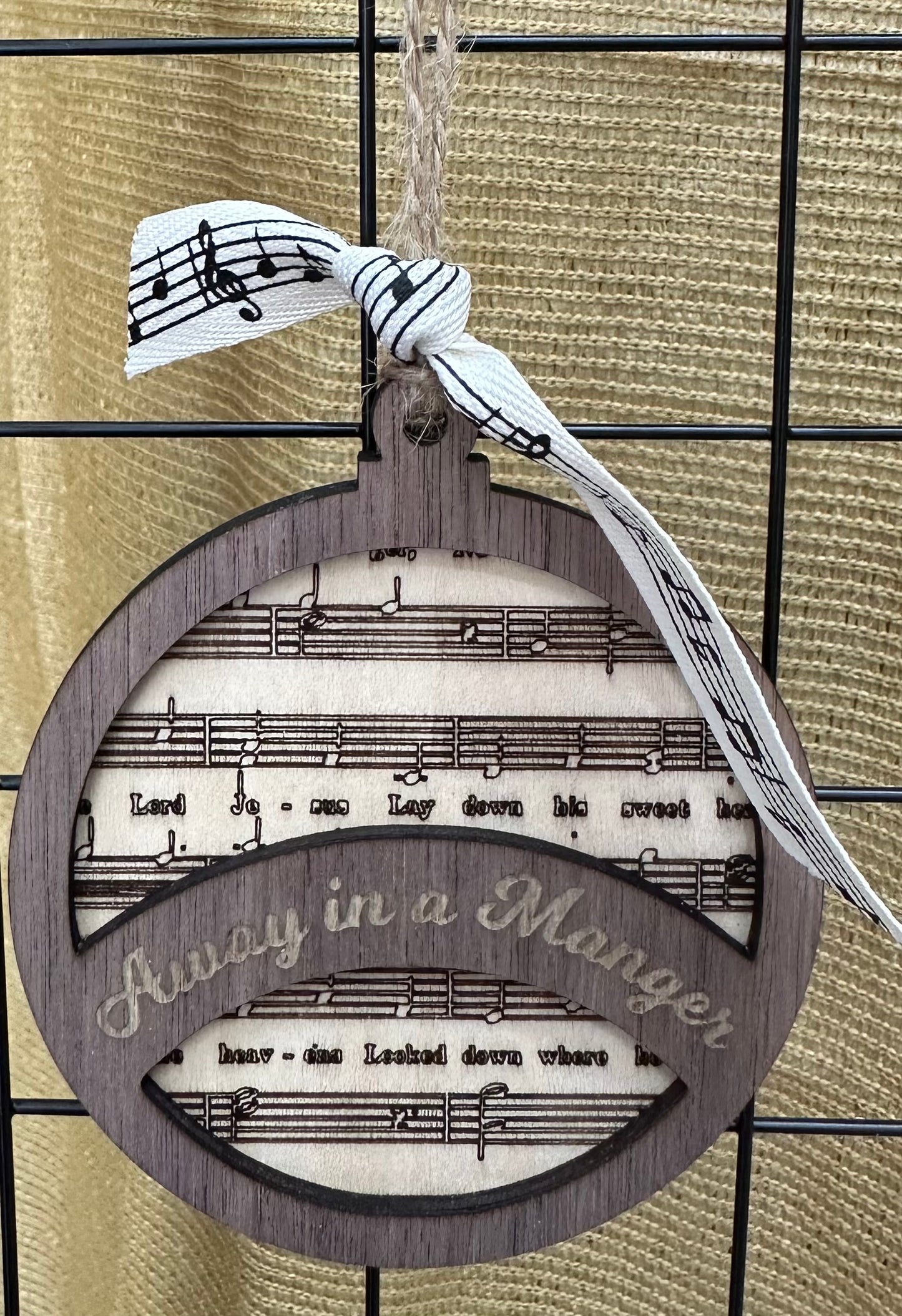 Sheet Music Ornaments