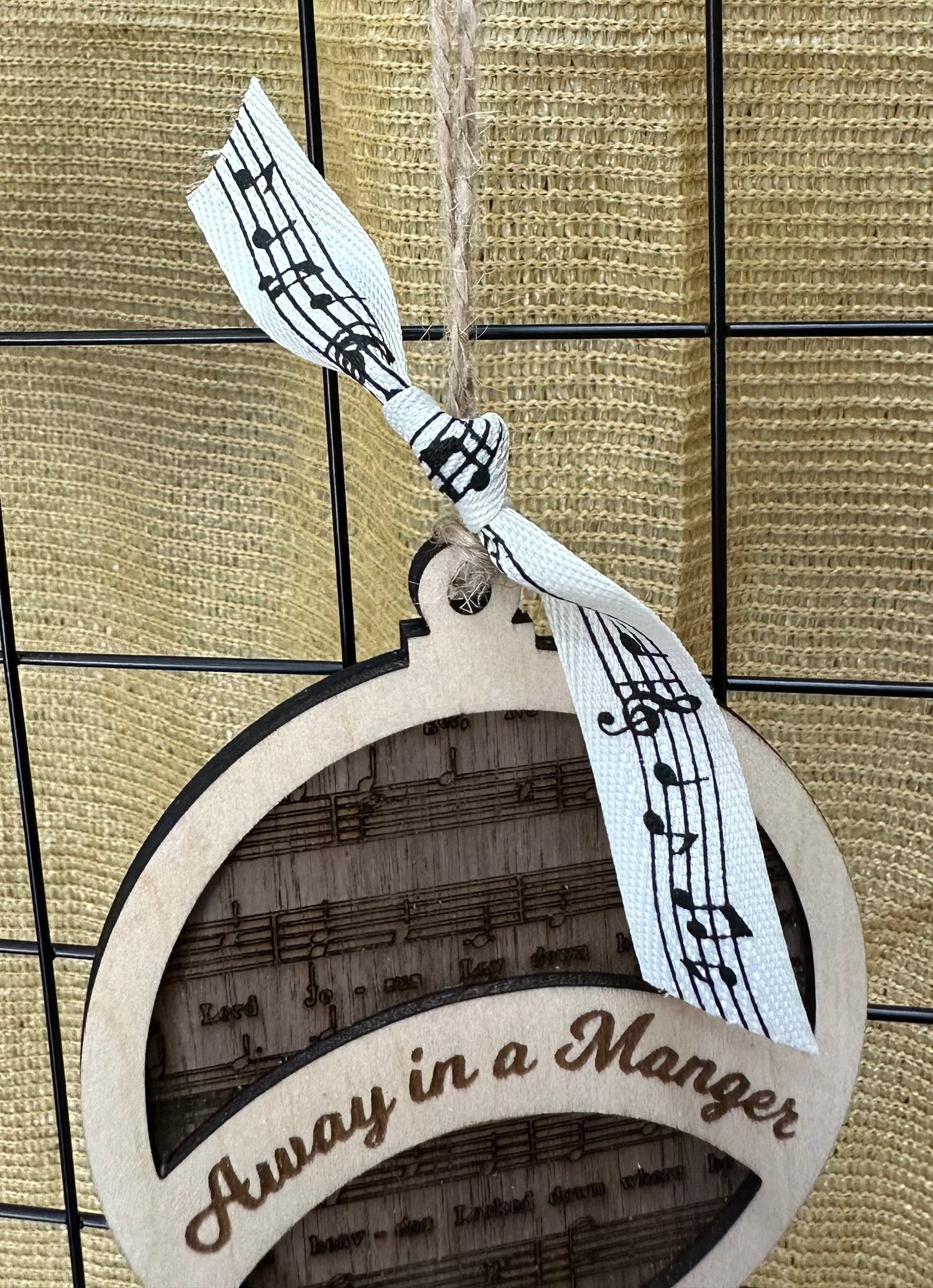 Sheet Music Ornaments