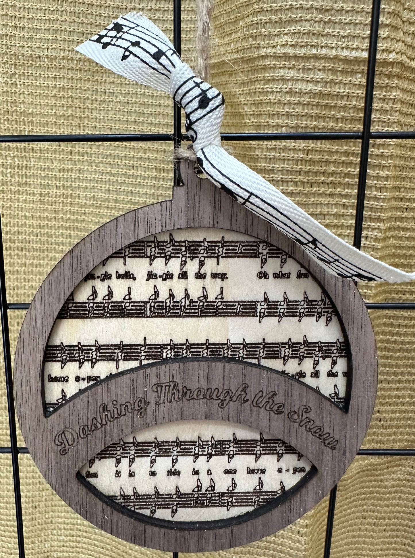 Sheet Music Ornaments