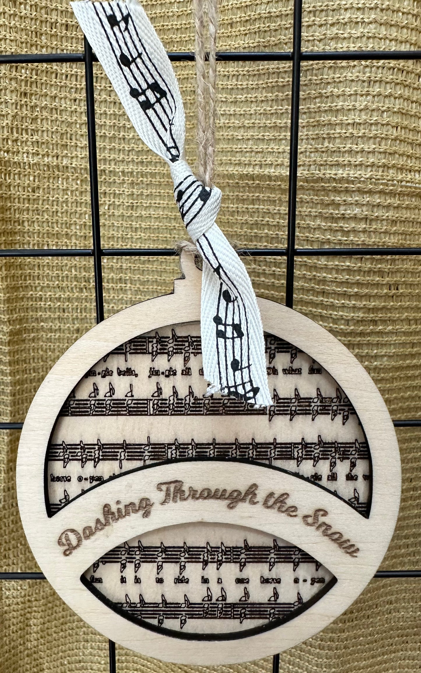 Sheet Music Ornaments