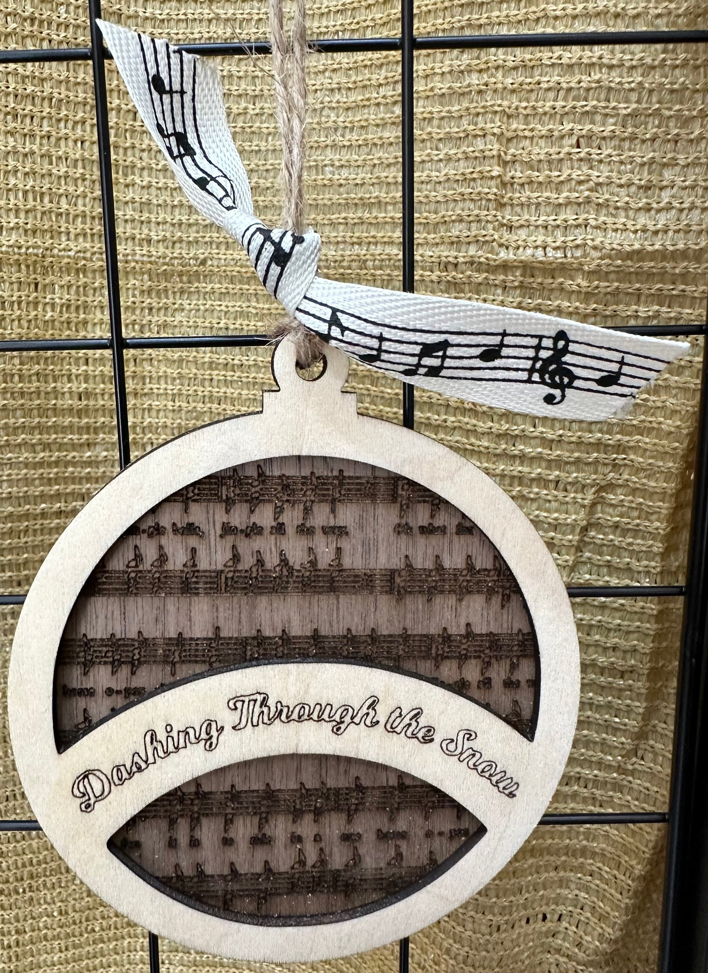 Sheet Music Ornaments