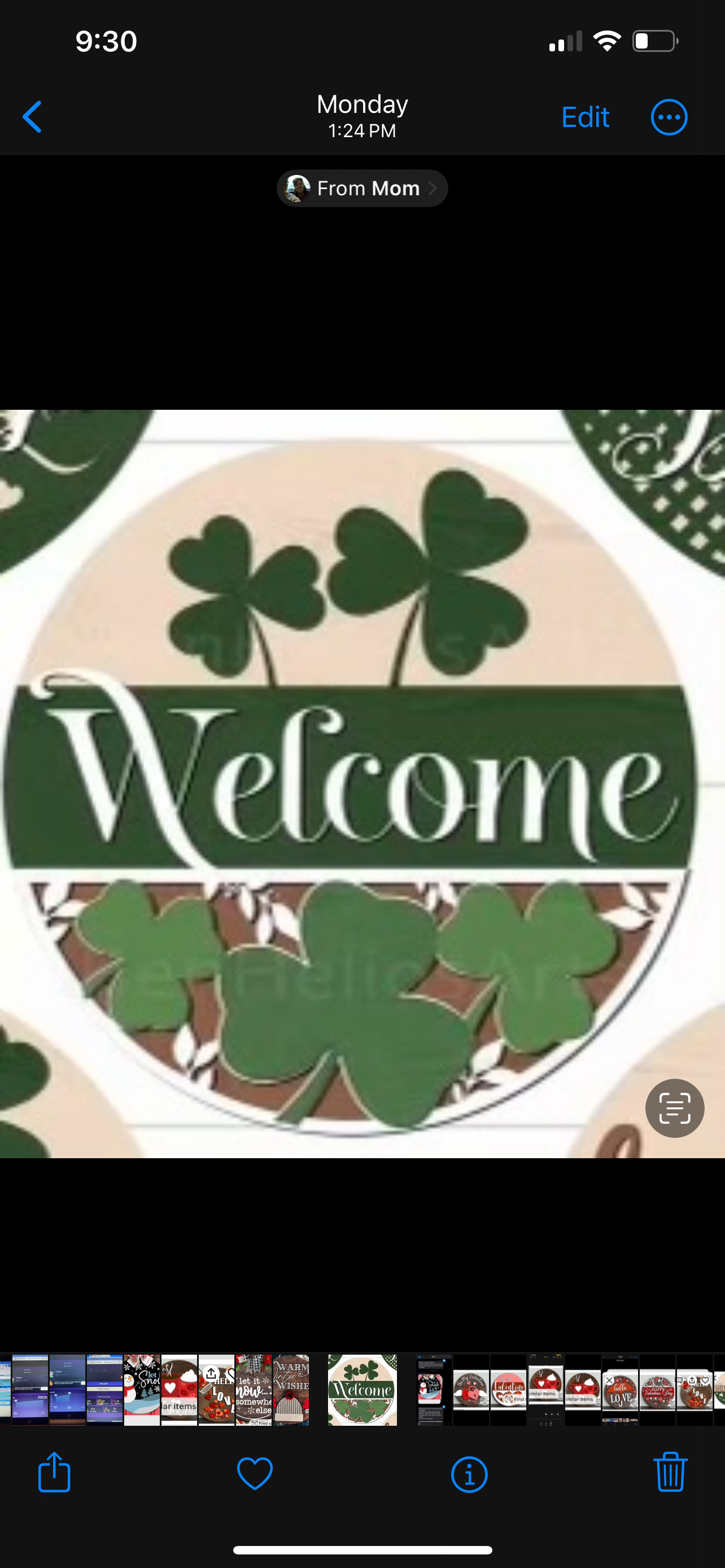 Winter Door Hanger Design and Drive