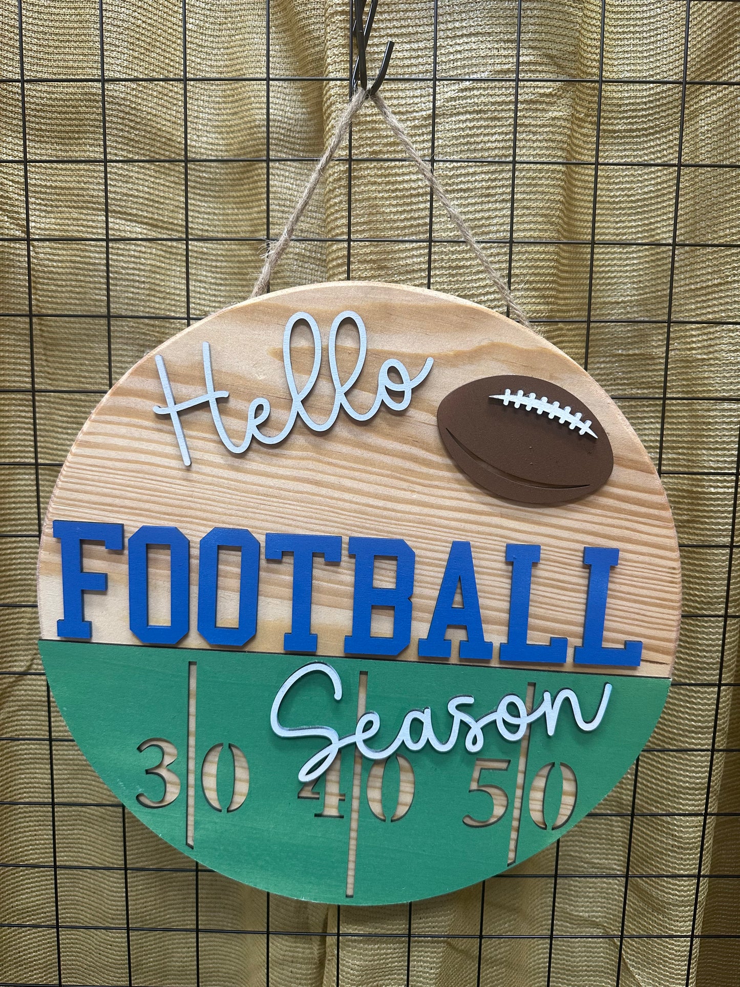 Football Door Hanger