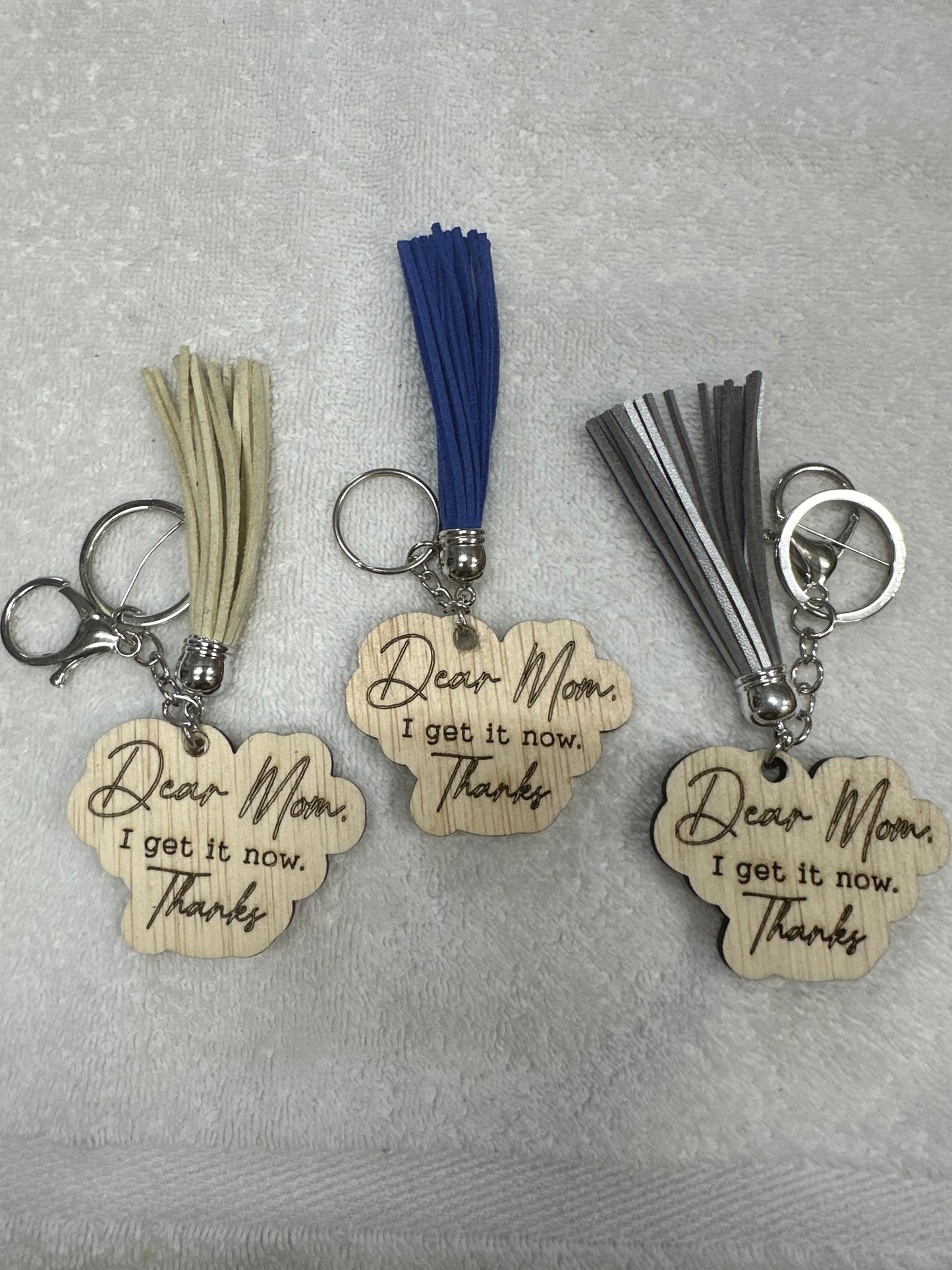 Dear Mom Keychain