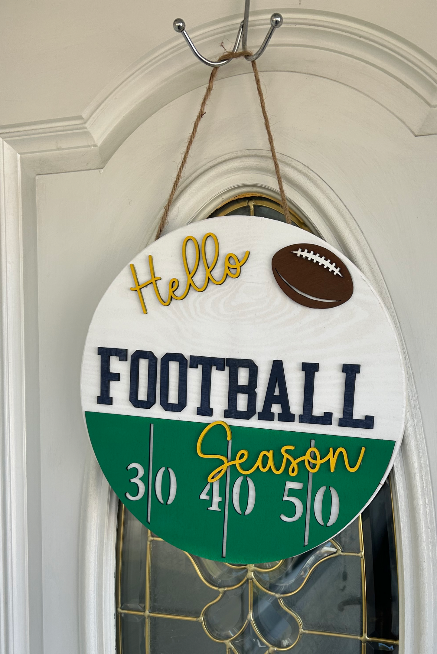 Football Door Hanger