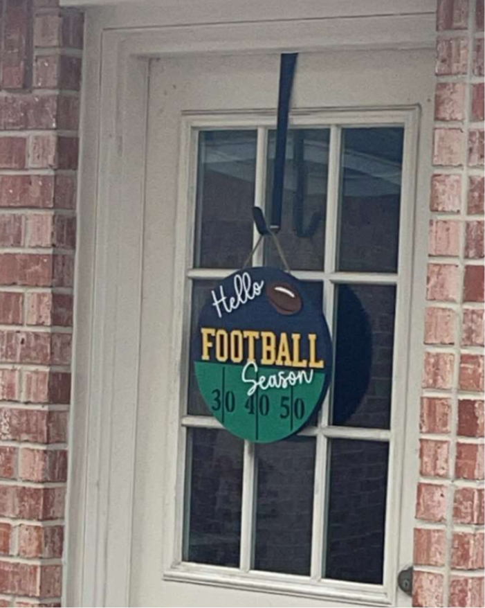 Football Door Hanger