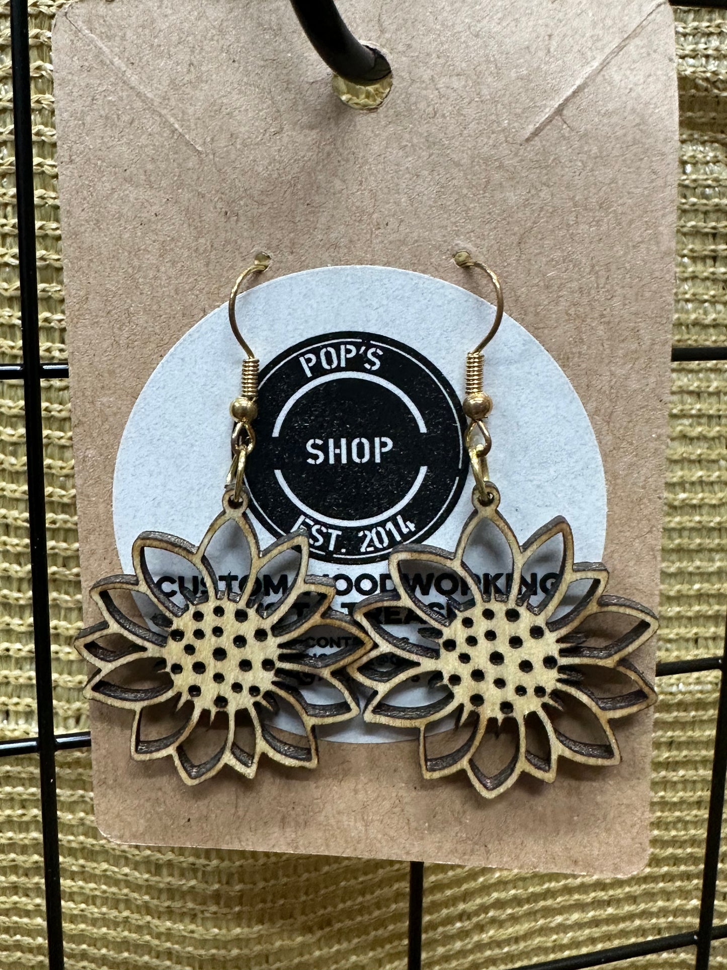 Sunflower Earrings