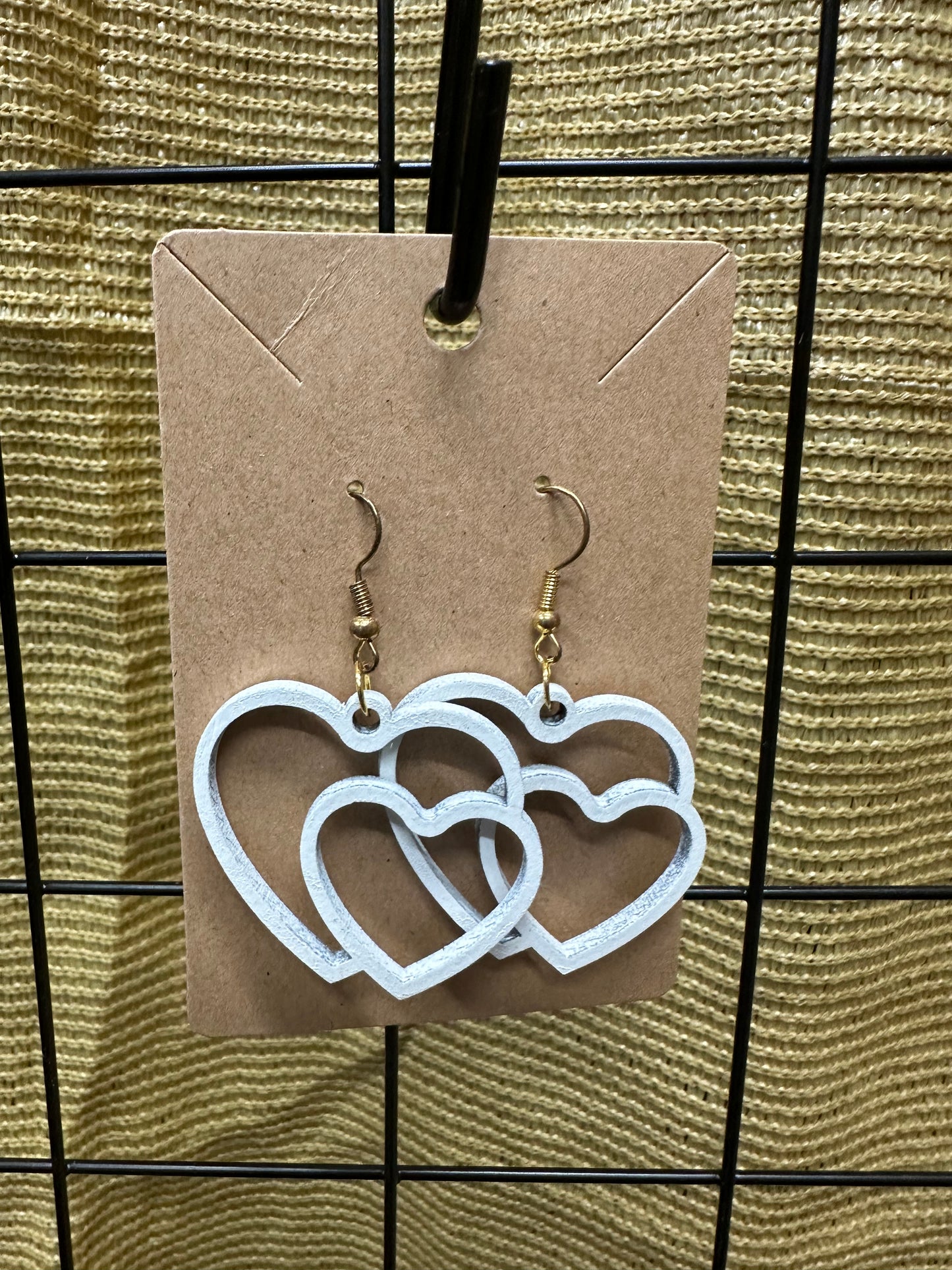 Dual Hearts Earrings