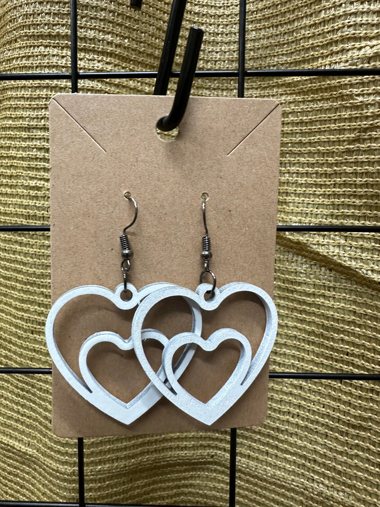 Dual Hearts Earrings