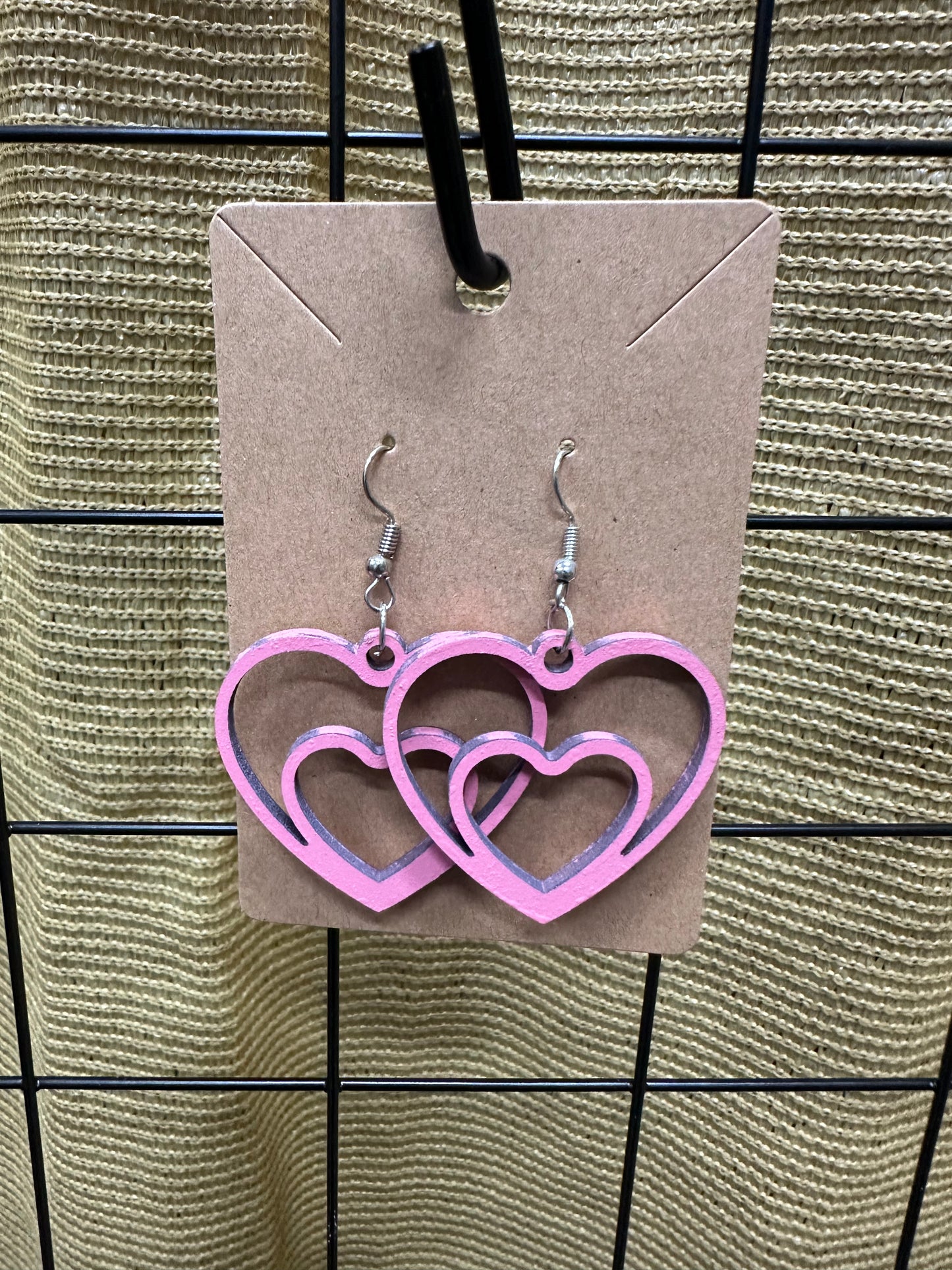 Dual Hearts Earrings