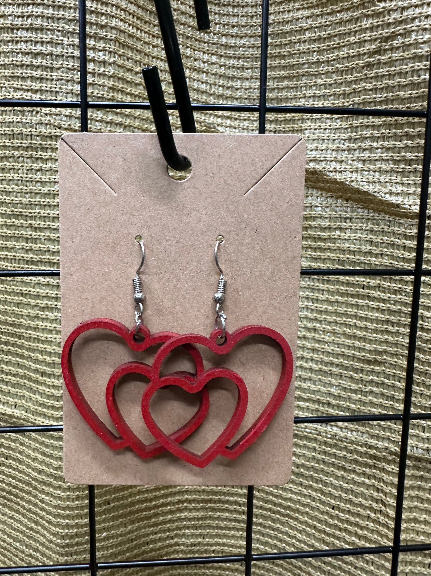 Dual Hearts Earrings