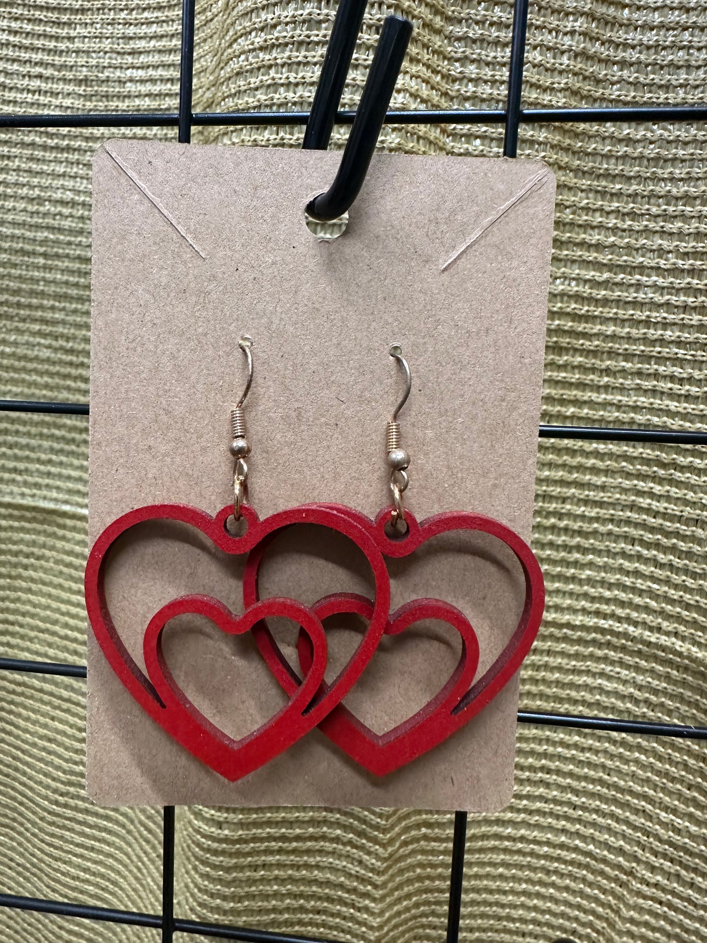 Dual Hearts Earrings