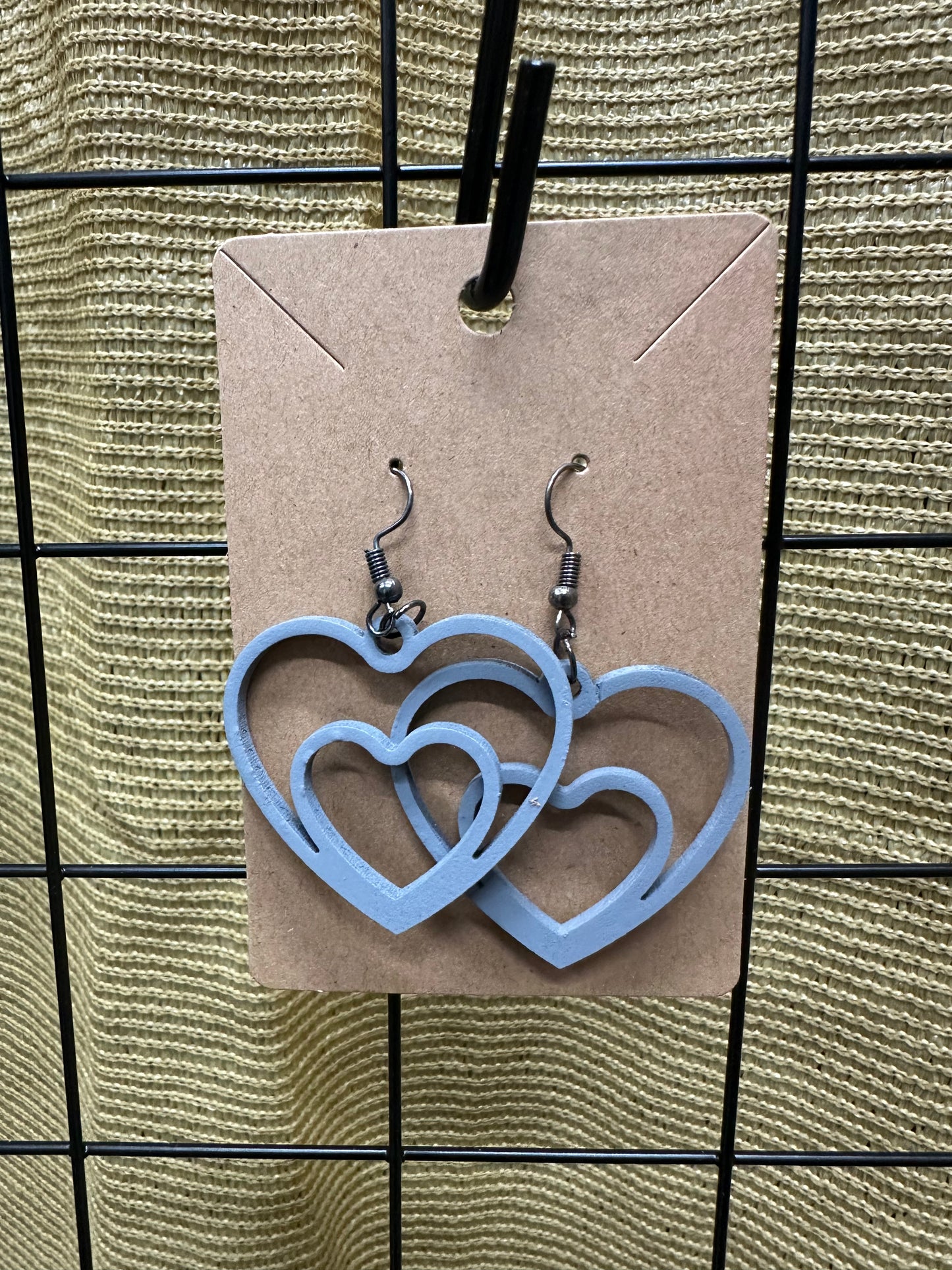 Dual Hearts Earrings