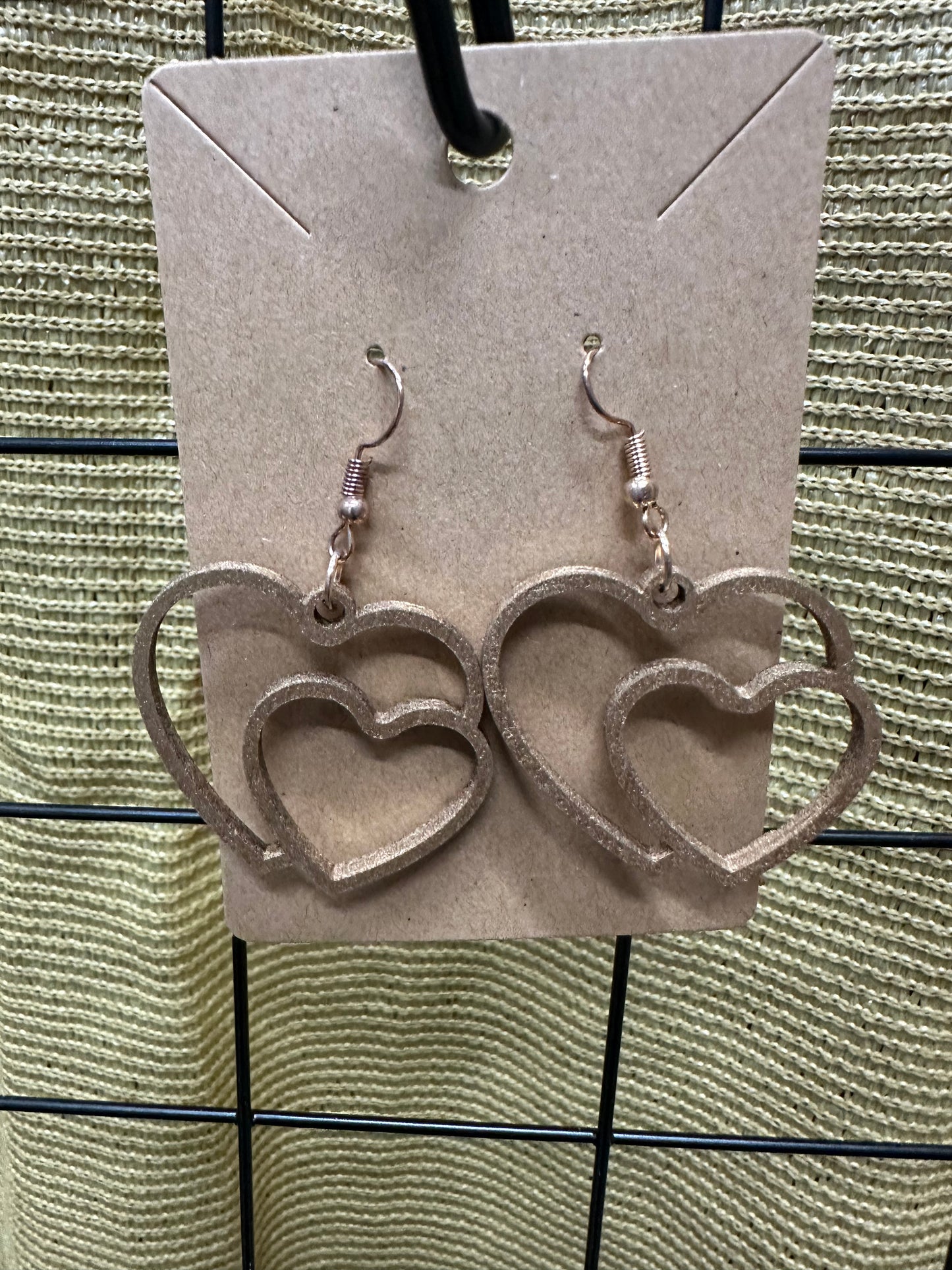 Dual Hearts Earrings