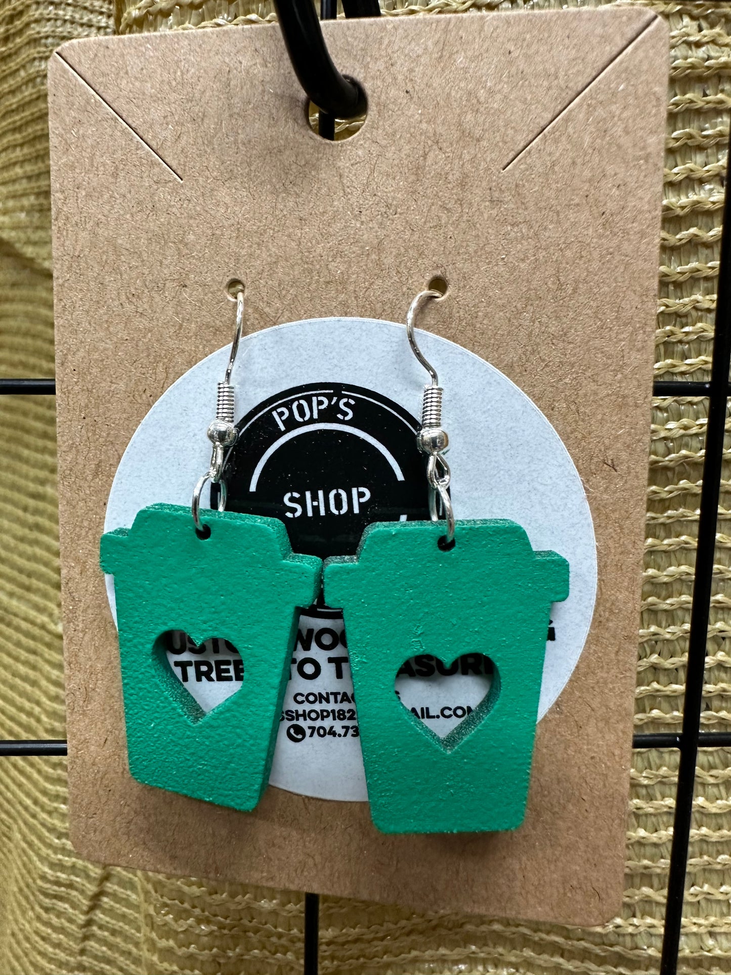 Coffee Cup Earrings