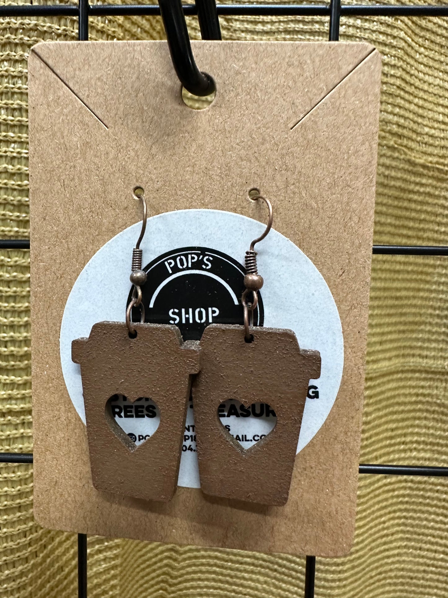 Coffee Cup Earrings