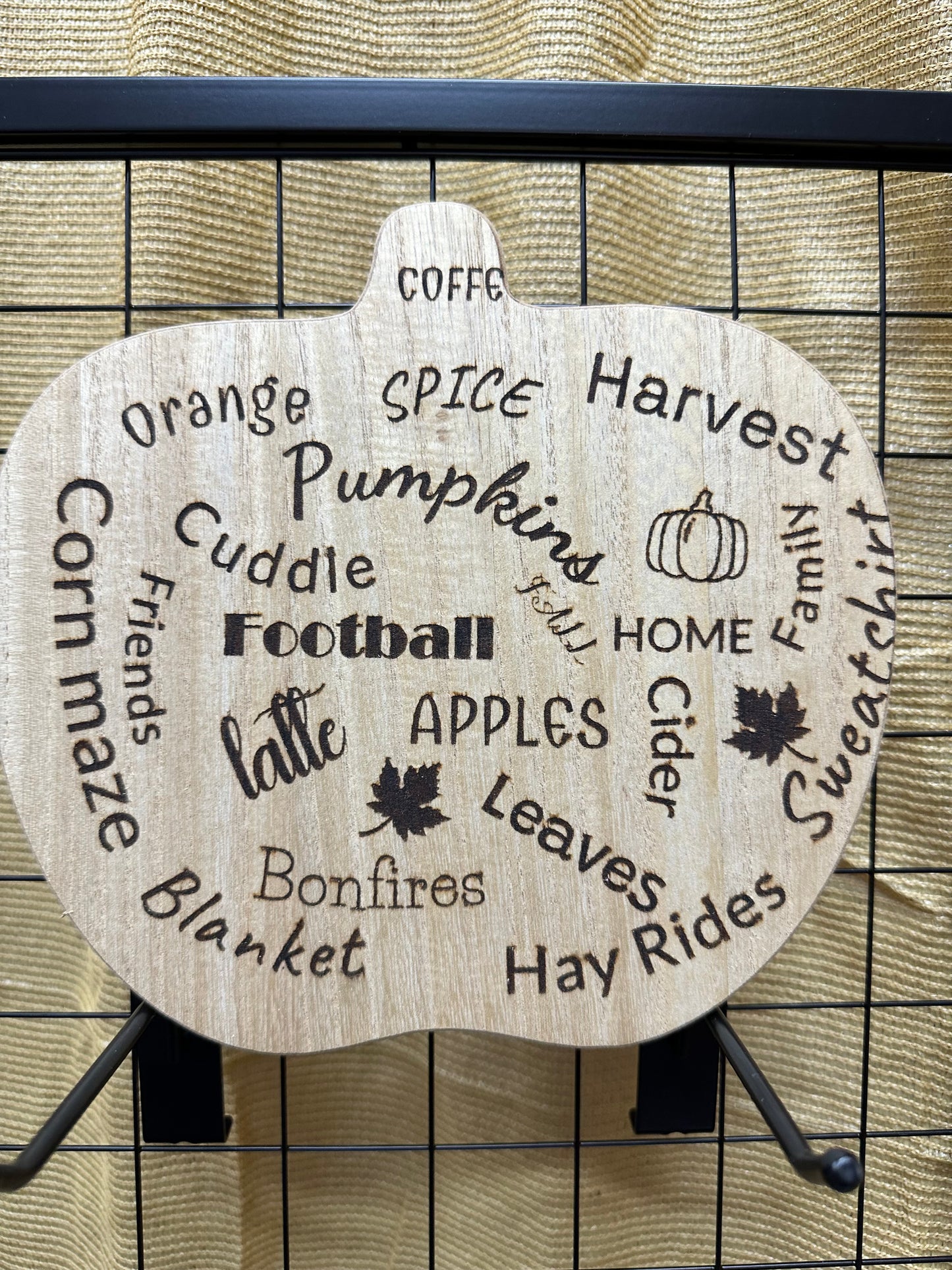 Pumpkin Shaped Lazy Susan