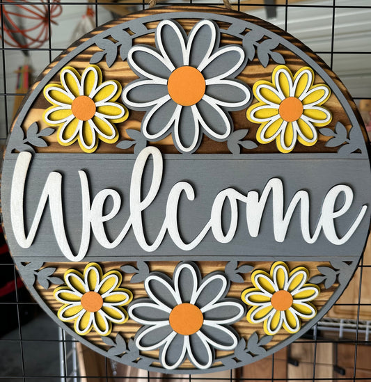 Daisy Door Hanger