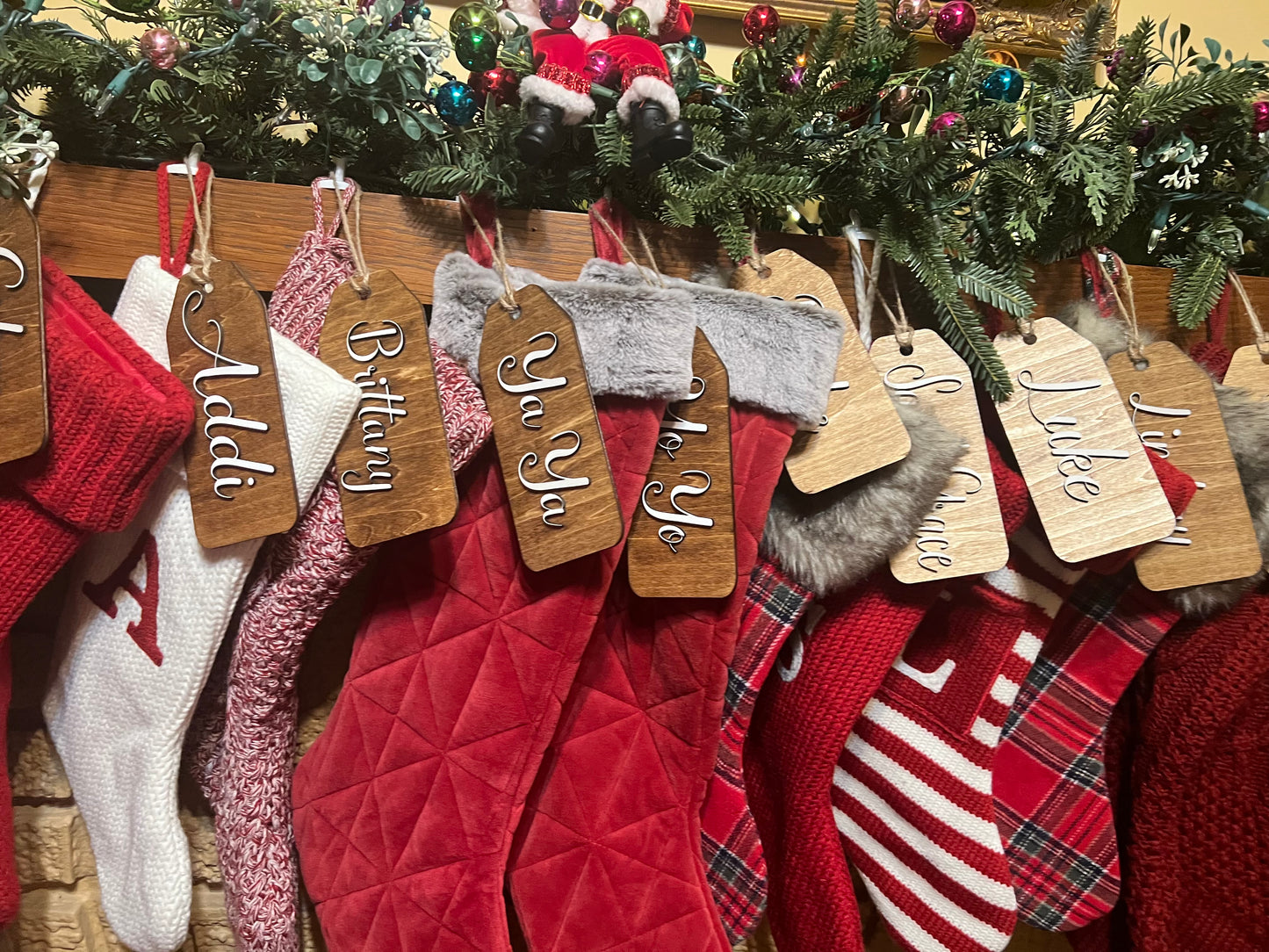 Personalized Stocking Tags