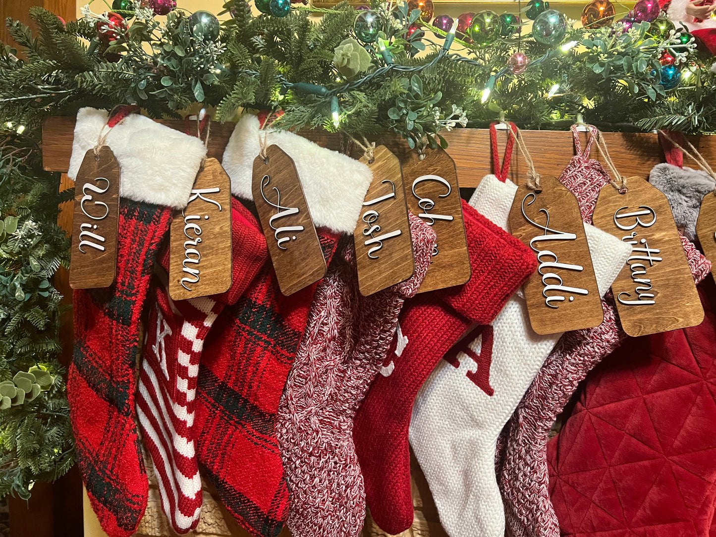 Personalized Stocking Tags