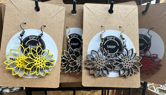 Sunflower Earrings